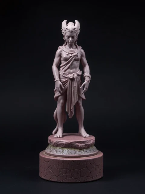 Хранитель Рубинового Сердца Мифология — коллекционная 3D-фигурка