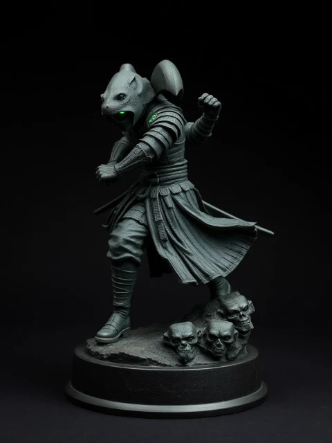 Ассасин Космической Бездны Реализм — коллекционная 3D-фигурка