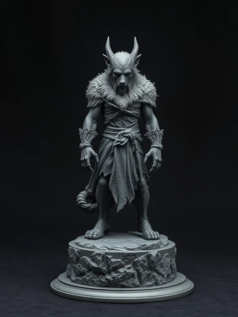 Хранитель Ледяной Стали Готика — коллекционная 3D-фигурка