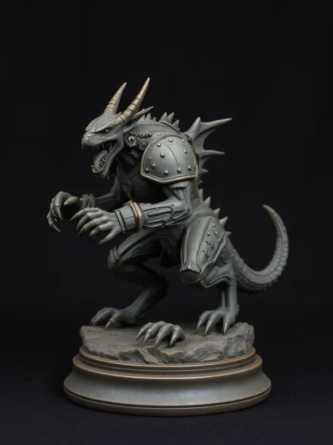 Зверь Алмазного Взора Фэнтези — коллекционная 3D-фигурка