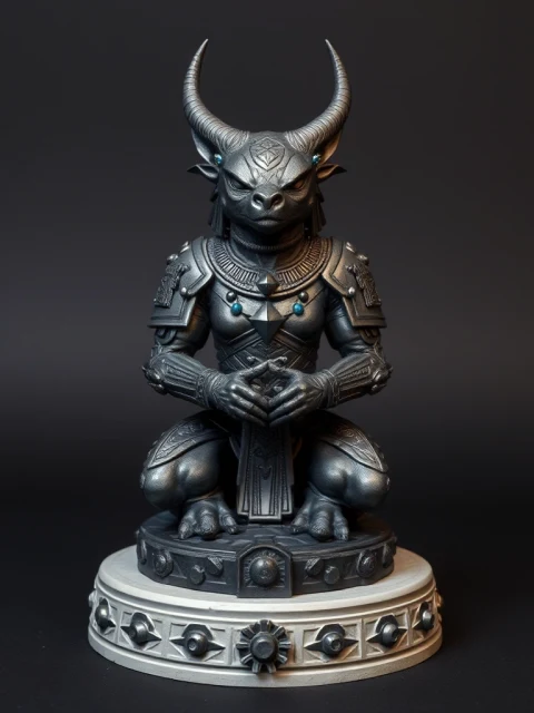 Зверь Грозового Кровообращения Тёмное фэнтези — коллекционная 3D-фигурка