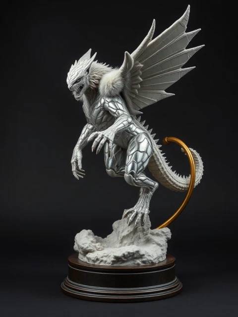 Титан Железной Клятвы Постапокалипсис — коллекционная 3D-фигурка