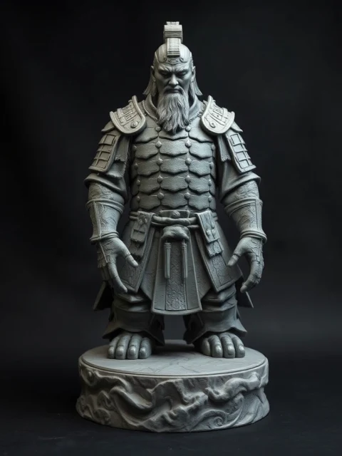 Титан Серебряного Хора Этно-фэнтези — коллекционная 3D-фигурка