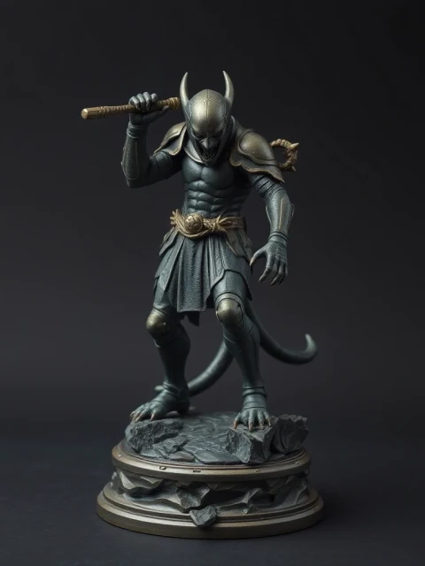 Хранитель Ржавого Пророчества Тёмное фэнтези — коллекционная 3D-фигурка