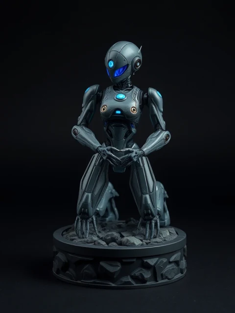 Робот Серебряного Хора Меха — коллекционная 3D-фигурка