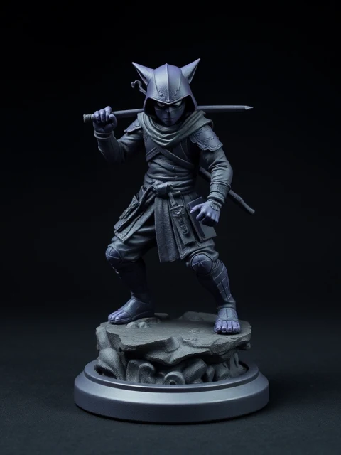 Ниндзя Космической Бездны Фэнтези — коллекционная 3D-фигурка