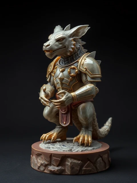 Зверь Холодного Расчёта Постапокалипсис — коллекционная 3D-фигурка