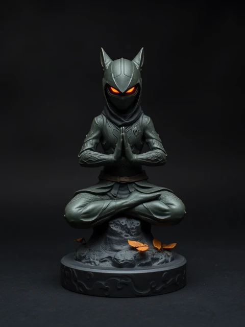 Ниндзя Железной Клятвы Фэнтези — коллекционная 3D-фигурка