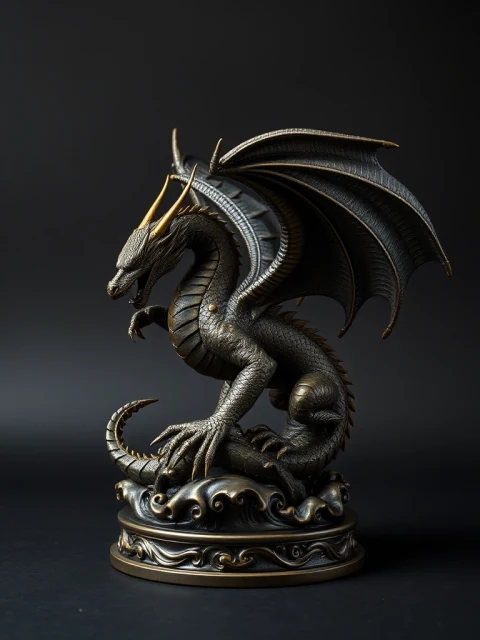 Дракон Громового Шага Мифология — коллекционная 3D-фигурка