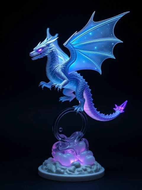 Дракон Громового Шага Аниме — коллекционная 3D-фигурка
