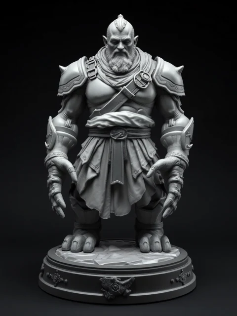 Титан Сломанных Звёзд Фэнтези — коллекционная 3D-фигурка