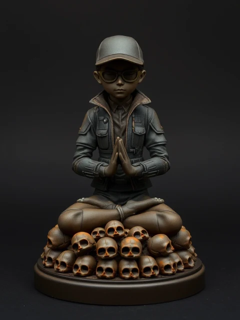 Кибер-детектив Лунного Затмения Аниме — коллекционная 3D-фигурка