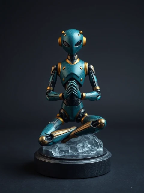 Робот Ржавого Пророчества Аниме — коллекционная 3D-фигурка