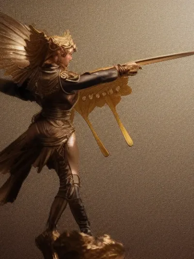 Валькирия Полуночного Часа Аниме — коллекционная 3D-фигурка